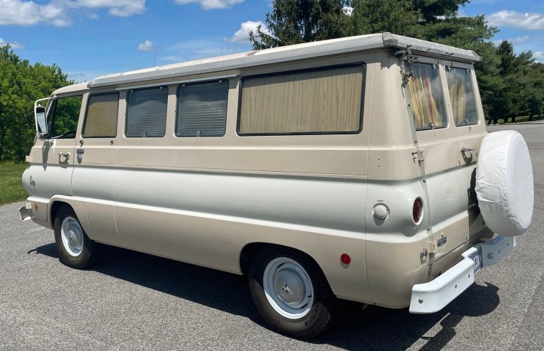 1968 Dodge A 100 Sportsman Camper Van Low Miles For Sale