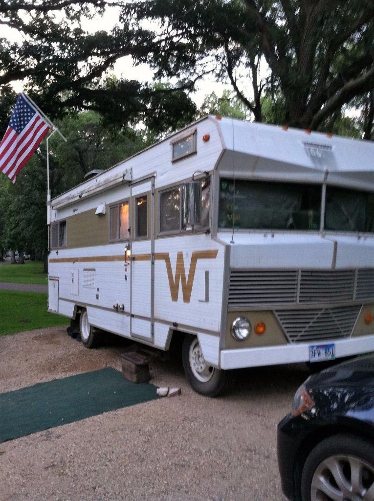 Vintage classic 1969 Winnebago camper