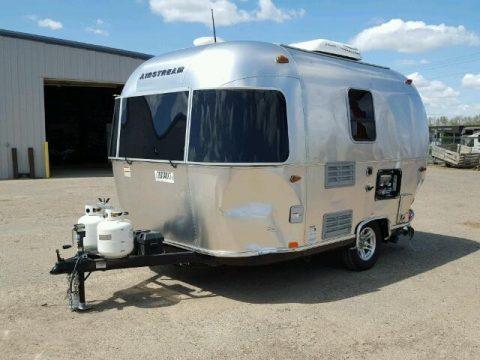 Damaged 2017 Airstream Bambi Sport 16FT camper trailer for sale