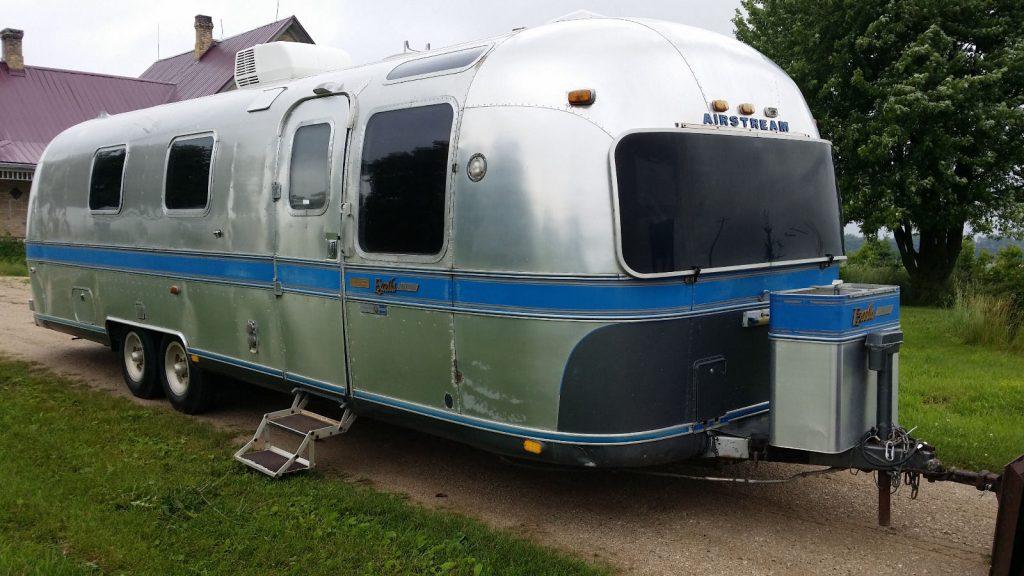 Mostly original 1980 Airstream camper trailer
