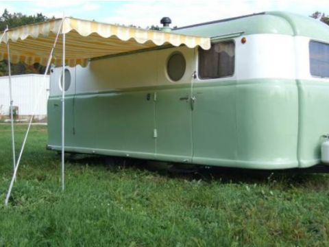 Vintage renovated 1949 Palace Royale camper for sale