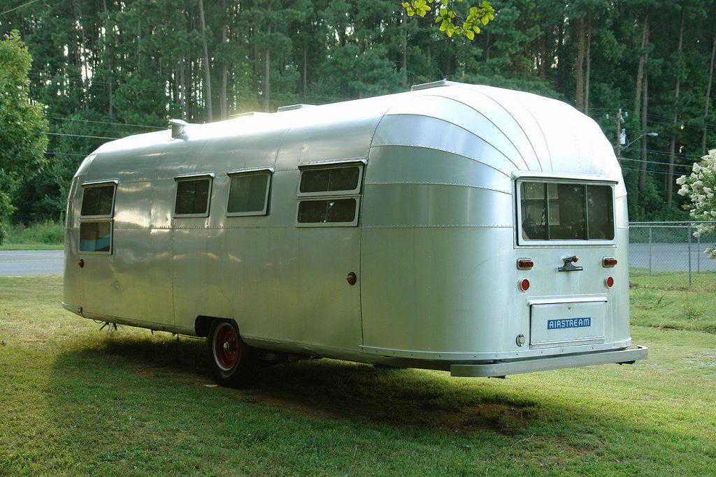 garaged 1953 Airstream CRUISER camper trailer