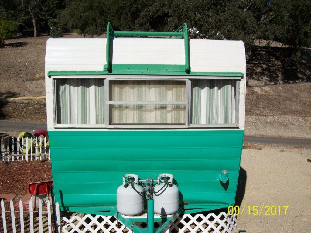 needs tires 1963 Aristocrat camper trailer