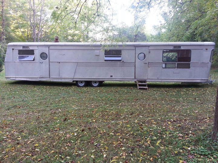new equipment 1954 Spartan Imperial Mansion camper