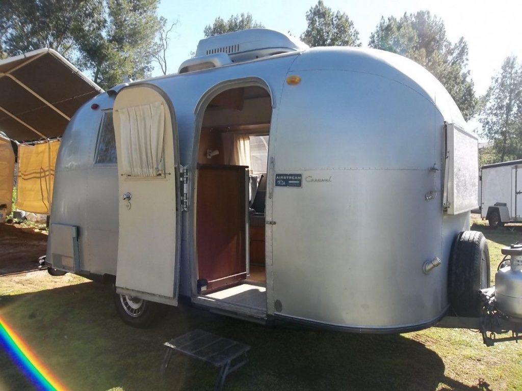 great shape 1965 Airstream Caravel camper trailer