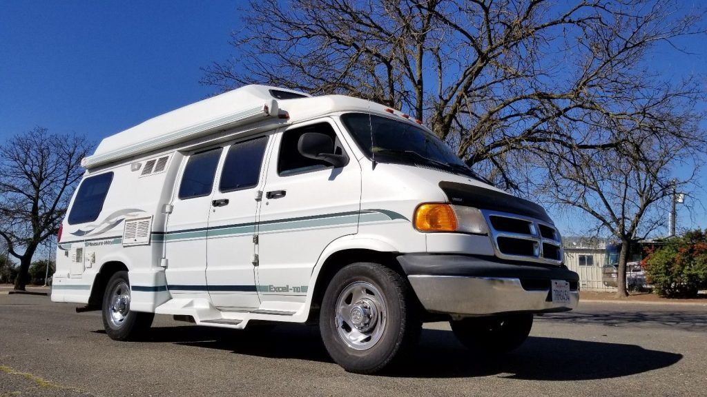 nicely equipped 2002 Dodge Pleasure Way Excel TD camper