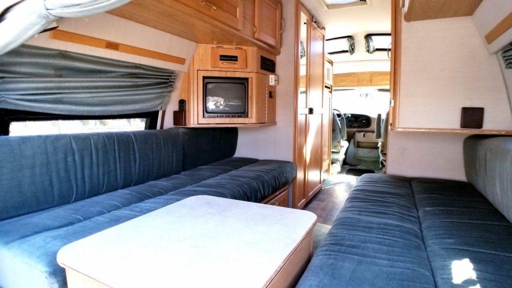 nicely equipped 2002 Dodge Pleasure Way Excel TD camper