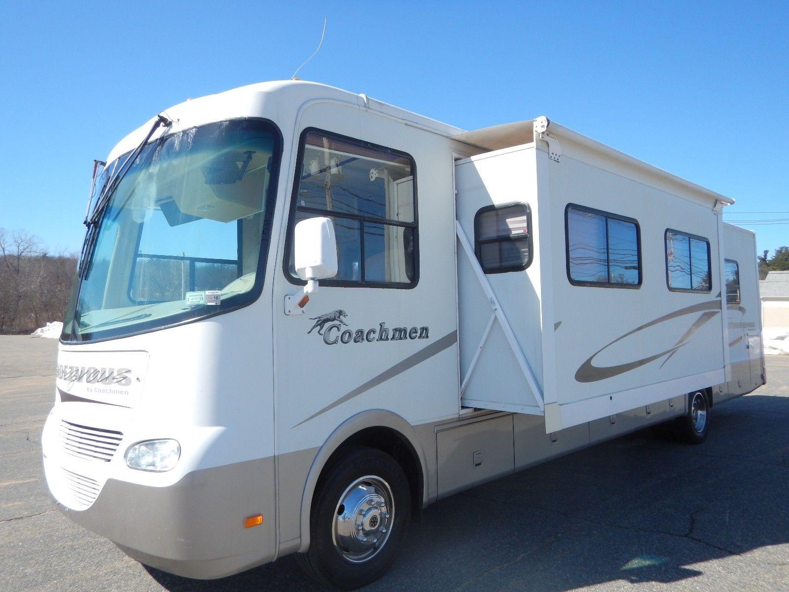 comfortable 2003 Coachmen Rendezvous camper for sale