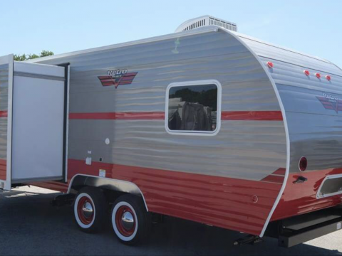 Retro 2017 Riverside trailer camper for sale