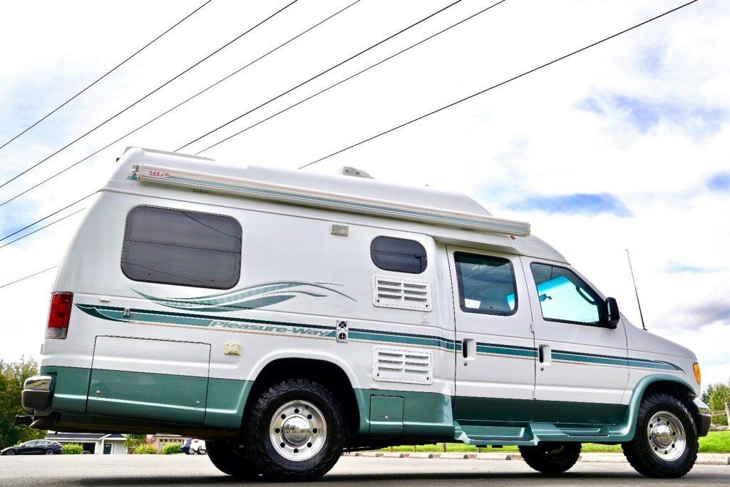 well equipped 2004 Ford Pleasure Way Excel TS camper