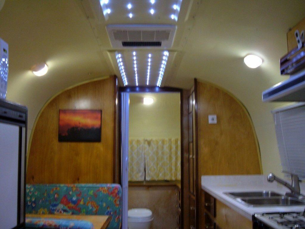 rebuilt 1969 Airstream Land Yacht camper