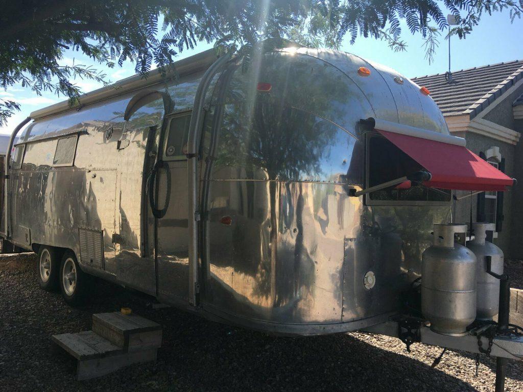 restored 1957 Airstream camper