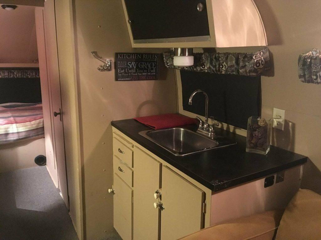 restored 1957 Airstream camper