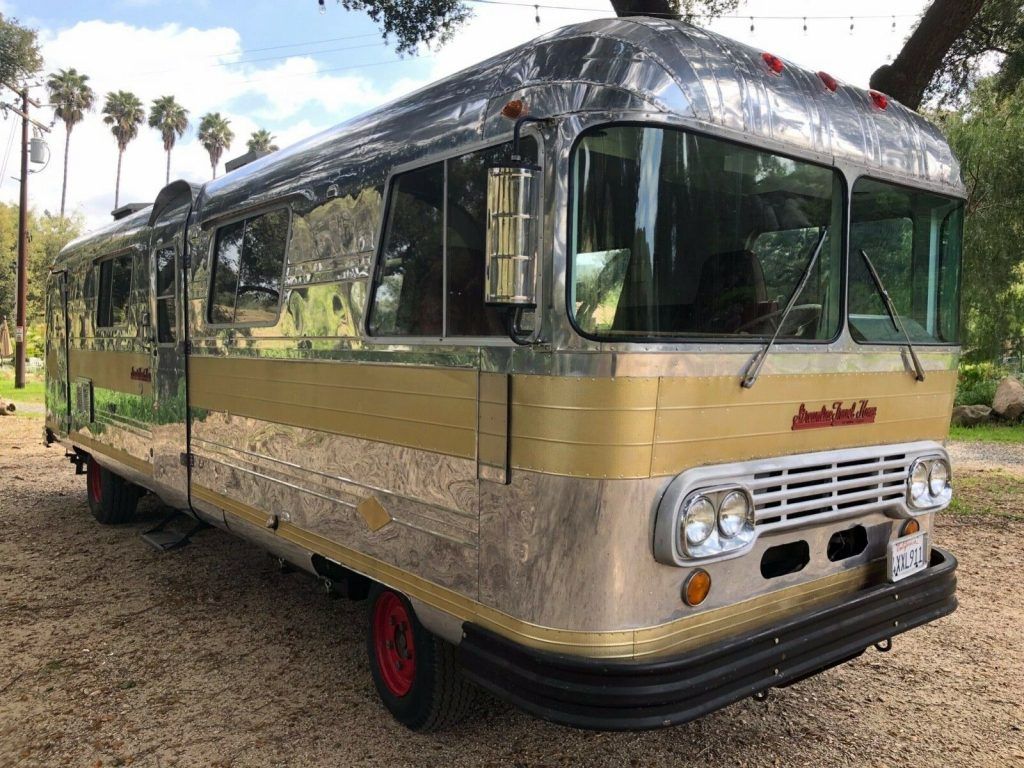 very rare 1965 Streamline Travel Coach camper