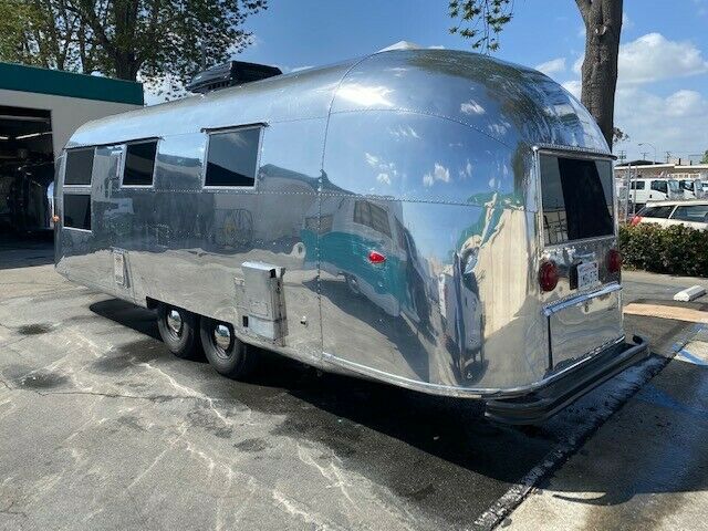 just polished 1962 Airstream camper