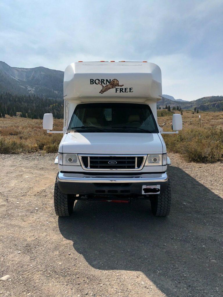 2005 Ford Born Free 26 Rear Side Bed Camper [converted to 4×4]