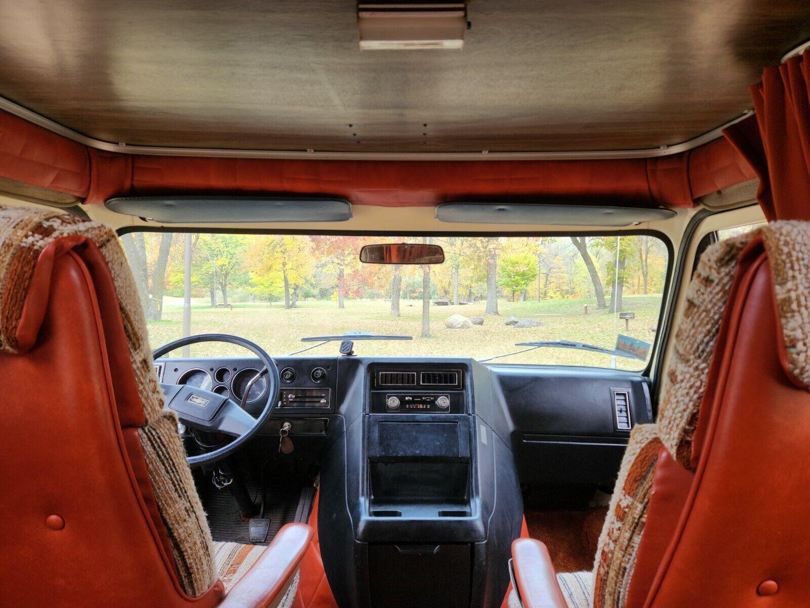 1979 Chevrolet G30 Camper Van Class B RV Santana by Fleetwood One Ton ...