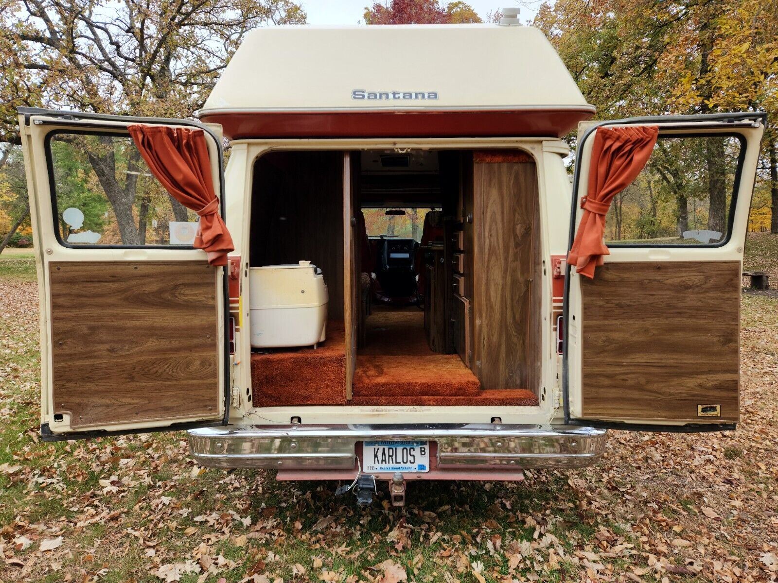 1979 Chevrolet G30 Camper Van Class B RV Santana by Fleetwood One Ton ...