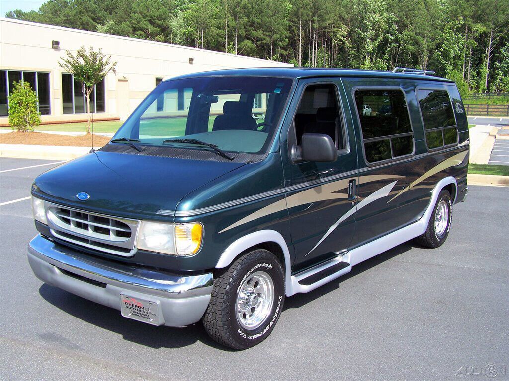 1997 Ford E-150 Van 1-OWNER 128K RARE HALF BACK CONVERSION CARGO WAGON