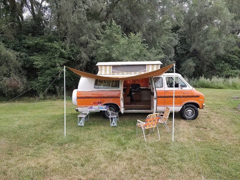1975 Dodge Van Orange for sale