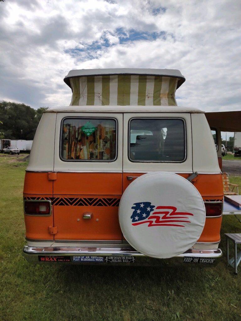 1975 Dodge Van Orange
