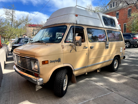 1977 Chevrolet G20 camper [perfect camper project] for sale