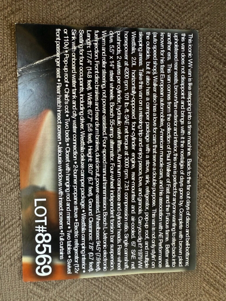 1979 Volkswagen Vanagon