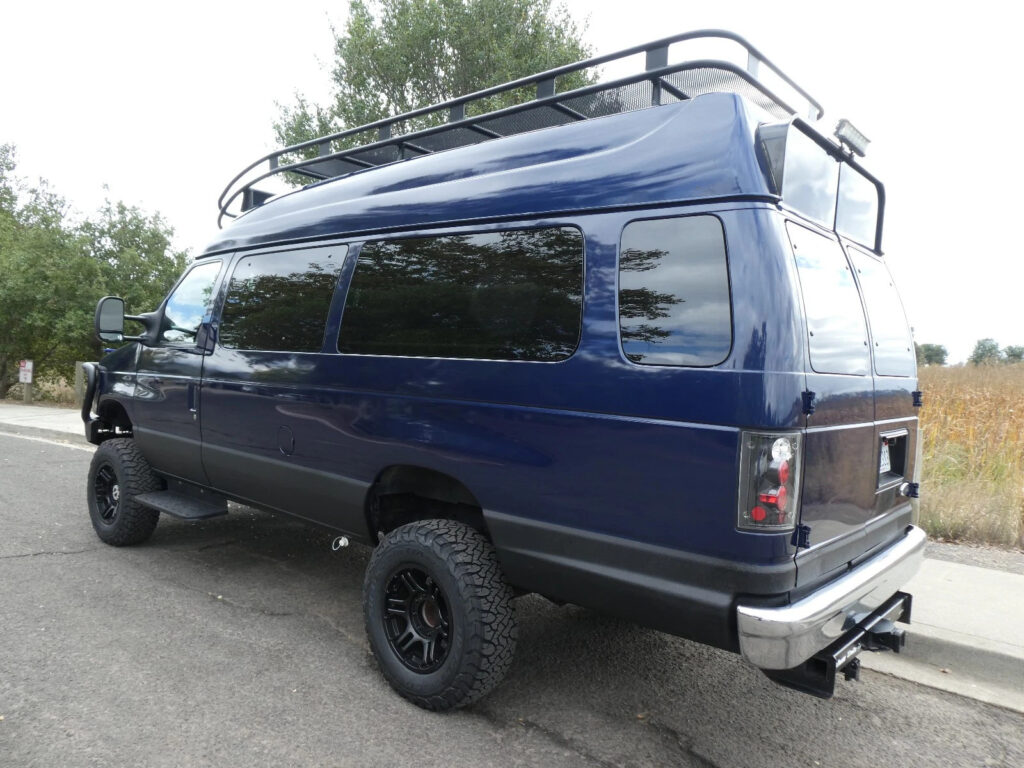 2013 Ford E 350 4×4 Custom Camper Van Only 42,000 Original Miles!!