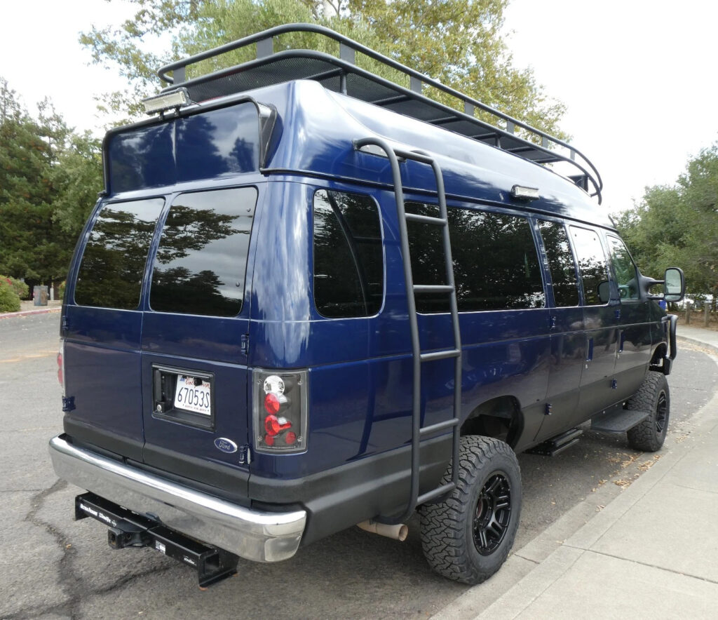 2013 Ford E 350 4×4 Custom Camper Van Only 42,000 Original Miles!!