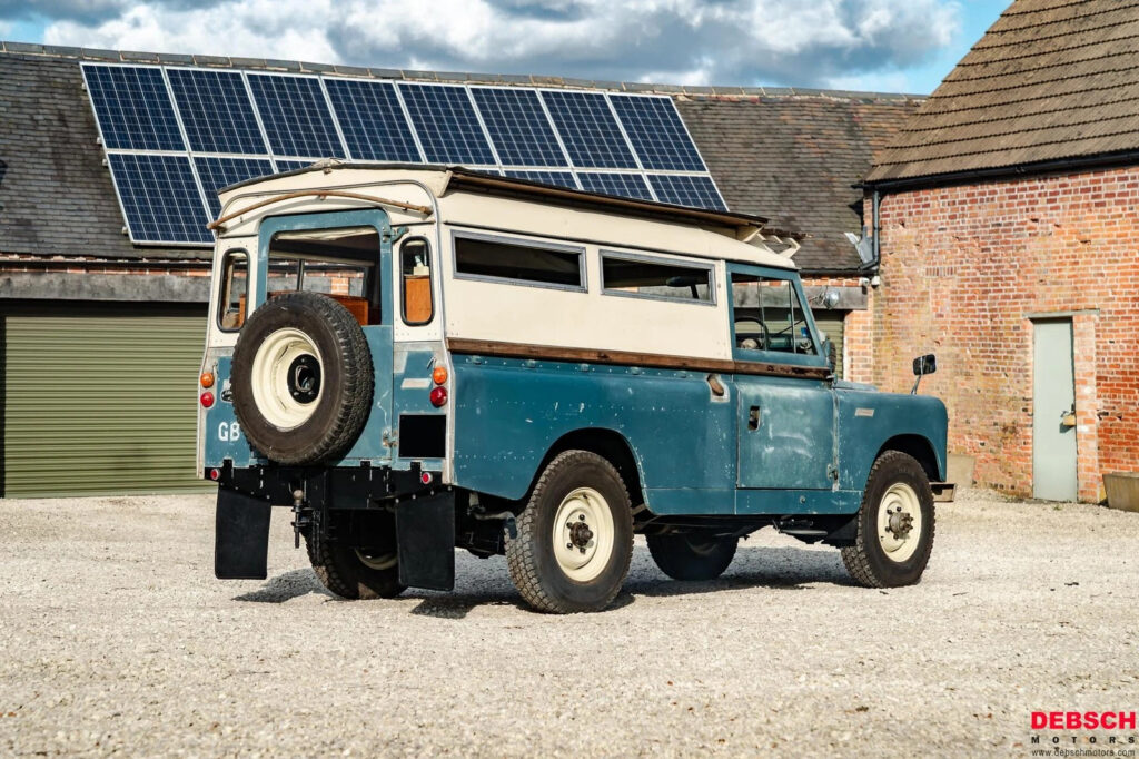 1964 Land Rover Series 2 Searle Camper Carawagon Olympia Motorshow Car
