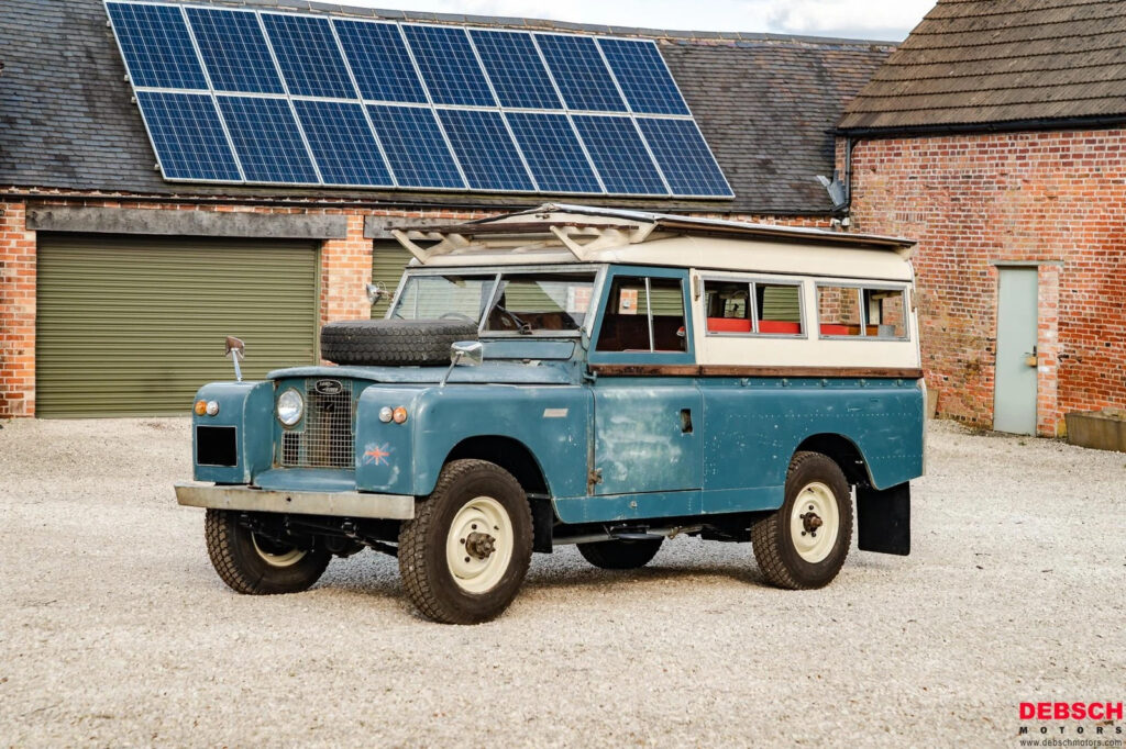 1964 Land Rover Series 2 Searle Camper Carawagon Olympia Motorshow Car