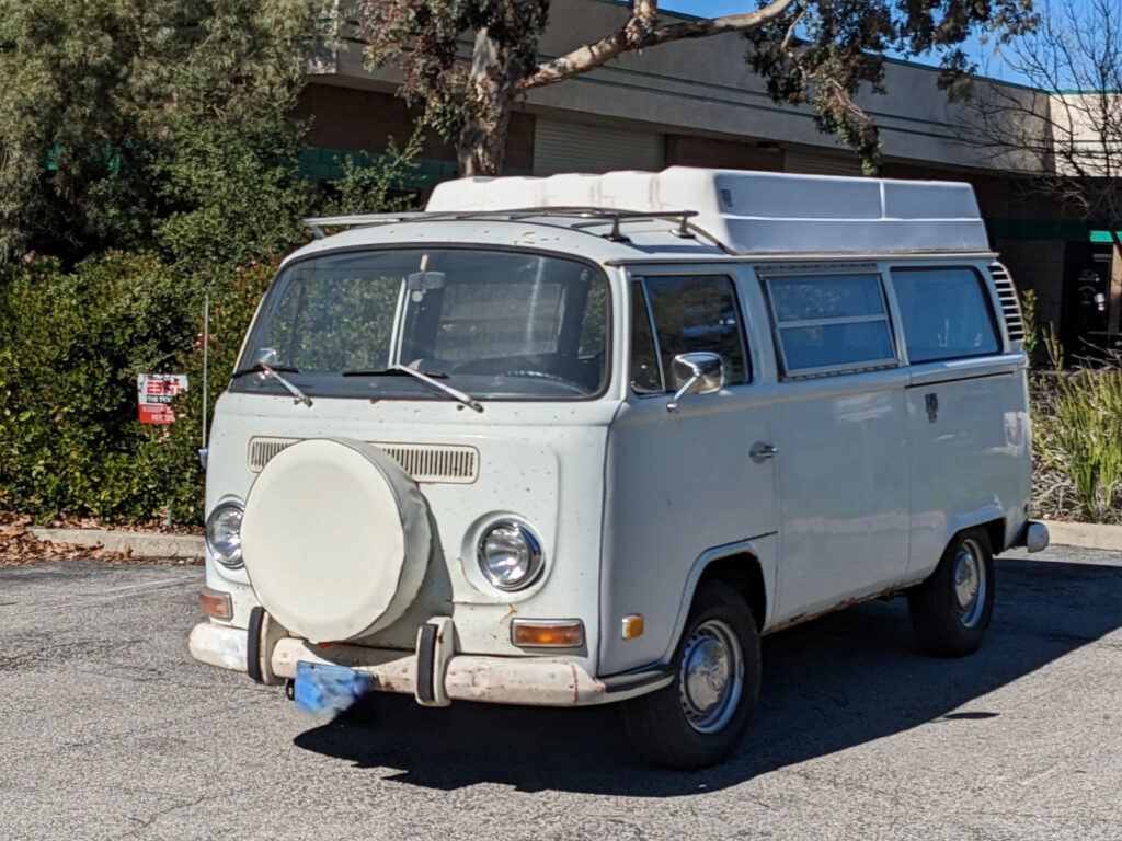 1972 VW Camper Van by Sportmobile pop top Sleeps 4 Adults all Original Interior