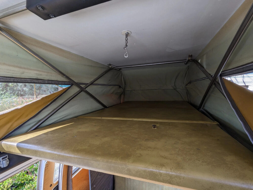 1972 VW Camper Van by Sportmobile pop top Sleeps 4 Adults all Original Interior