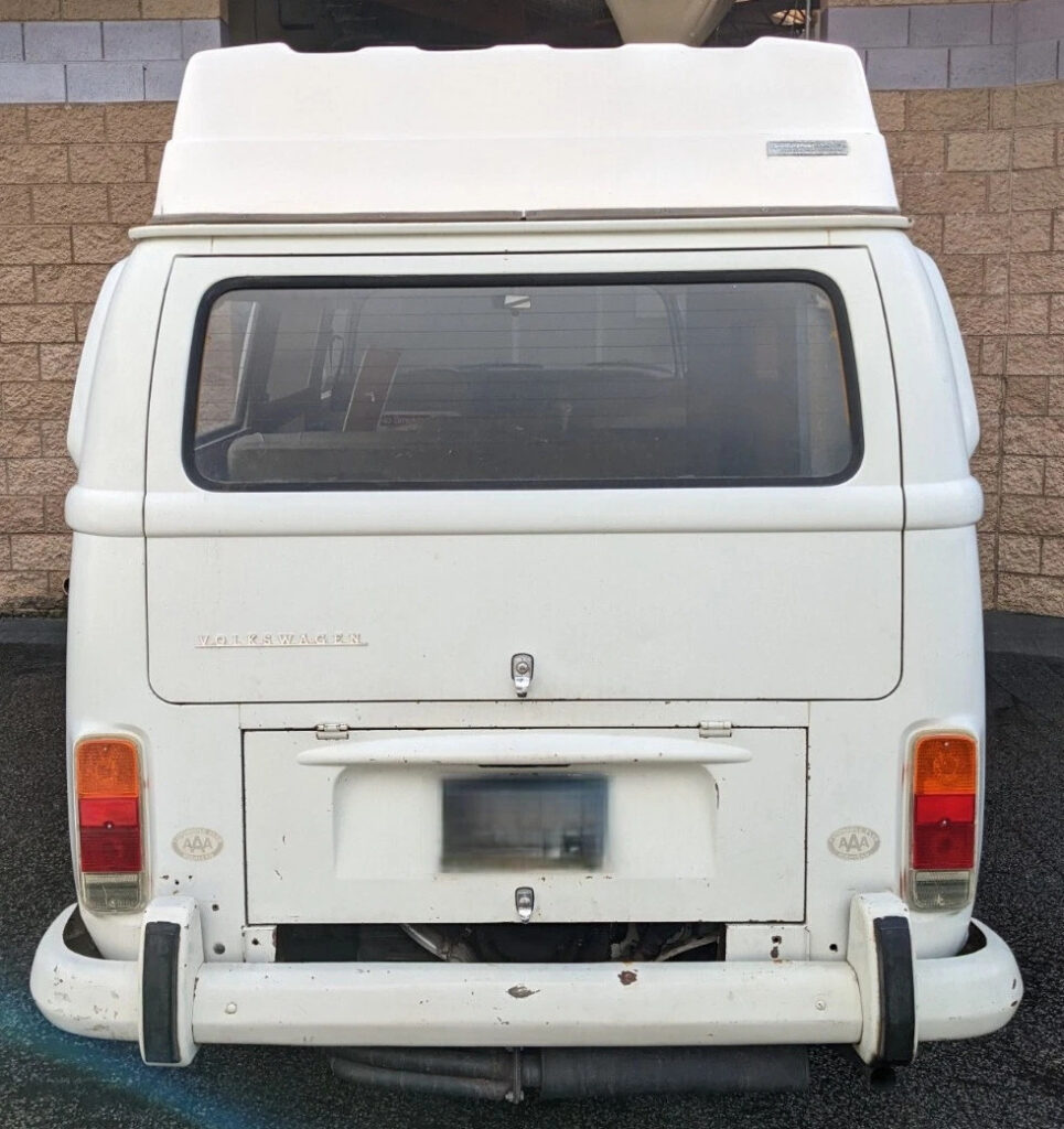 1972 VW Camper Van by Sportmobile pop top Sleeps 4 Adults all Original Interior