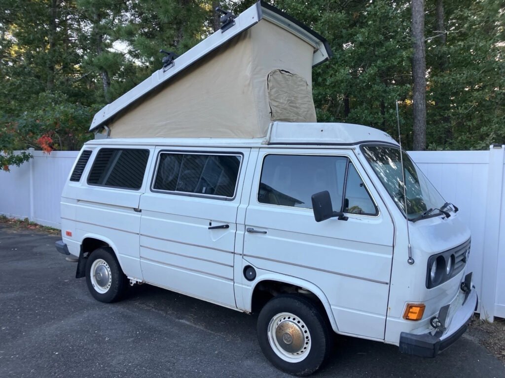 1981 Volkswagen Vanagon White Manual Camper