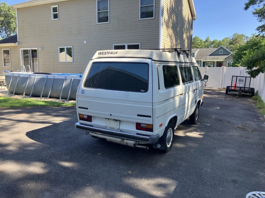 1981 Volkswagen Vanagon White Manual Camper