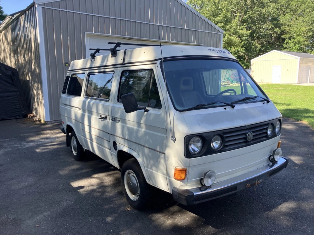 1981 Volkswagen Vanagon White Manual Camper