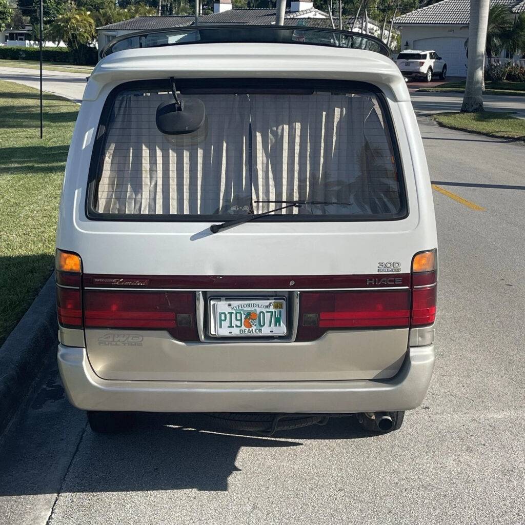 1994 Toyota Hiace VAn Super Custom Limited Low 47K Miles Camper 4WD Diesel