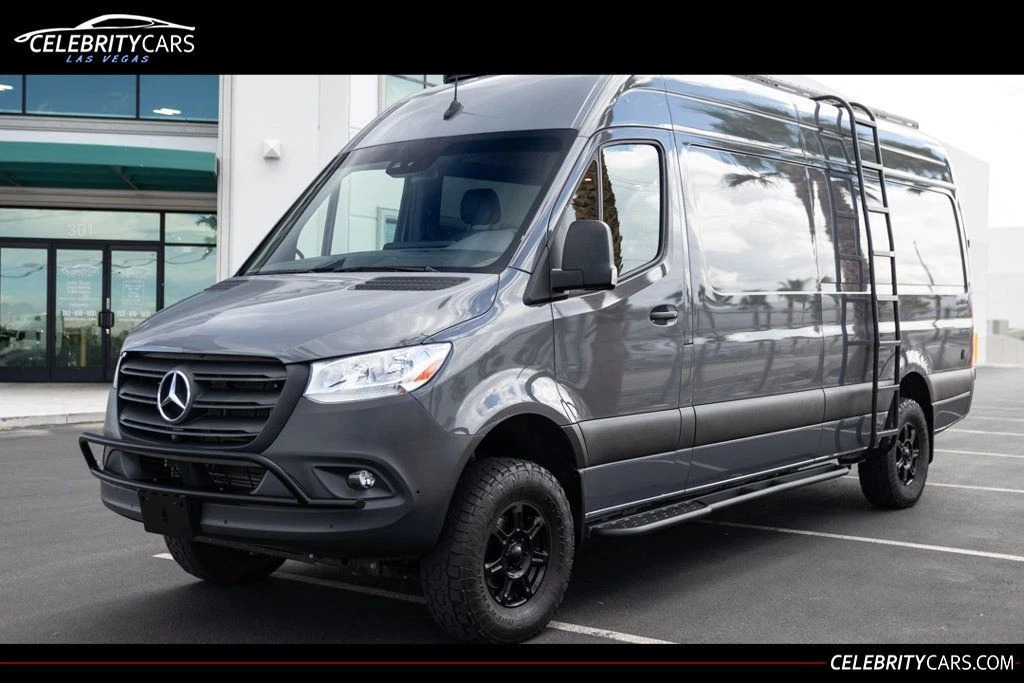 2022 Mercedes-Benz Sprinter Van Bjarne Builds RV Camper, 4×4 (200k new)