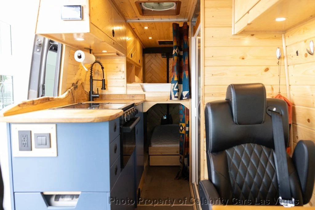 2022 Mercedes-Benz Sprinter Van Bjarne Builds RV Camper, 4×4 (200k new)